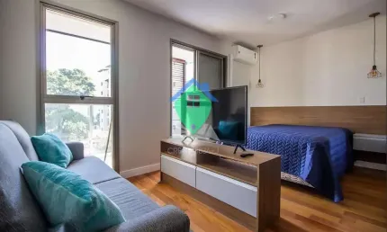 Studio 31m² para venda por R$590.000,00 e locação por R$4.032,51 Pinheiros, São Paulo, SP