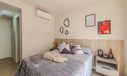 STÚDIO NOVO MONTADO, PARA INVESTIMENTO, IDEAL PARA AIRBNB, COM ÓTIMO RETORNO