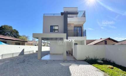 Sobrado com 3 quartos à venda, 129 m² por R$ 755.000 - Santa Felicidade - Curitiba/PR