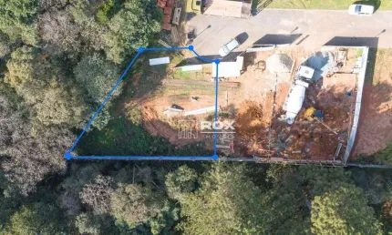 Terreno à venda no condominio aguas do barigui com 387,85m² por r$ 585.000,00.