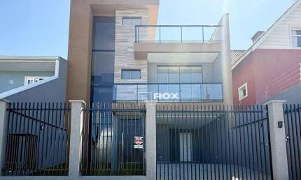 Casa nova com quintal e churrasqueira, 3 quartos a venda , Santa Felicidade, Curitiba - PR