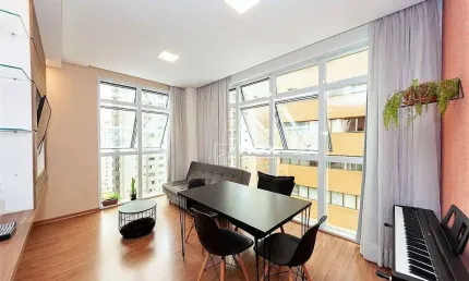 Apartamento mobiliado, 2 quartos à venda - Batel - Curitiba/PR