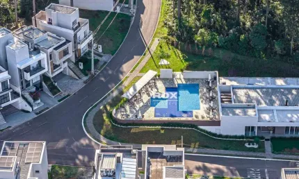 Terreno plano em condomínio fechado à venda, 124 m² por R$ 299.000 - Santa Cândida - Curitiba/PR