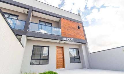 Sobrado com 3 quartos sendo 1 suíte à venda, 101 m² por R$ 629.000 - Xaxim - Curitiba/PR