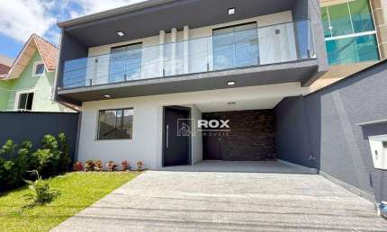 Casa duplex, 3 quartos, quintal, à venda - Cachoeira - Curitiba/PR