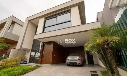 Casa em condomínio com 3 quartos à venda, 307 m² - Santa Felicidade, Curitiba/PR