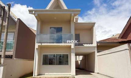 Sobrado com 4 quartos, em condomínio fechado à venda, 155 m² por R$ 729.000 - Cachoeira - Curitiba/PR