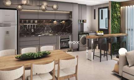 Apartamento com 2 quartos, 61 m² - Cristo Rei, Curitiba/PR