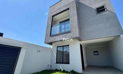 Sobrado com 3 quartos à venda, 163 m² por R$ 550.000 - Xaxim, Curitiba/PR