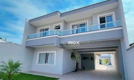 Casa no litoral com 5 quartos, piscina, edícula à venda, 320 m² por R$ 1.750.000