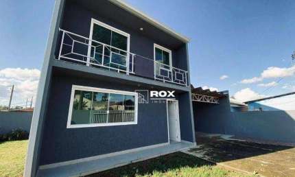 Sobrado com 2 quartos à venda, 75 m² por R$ 390.000 - Eucaliptos - Fazenda Rio Grande/PR