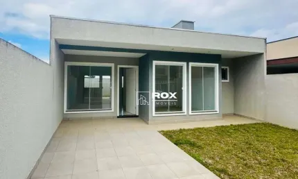 Casa térrea com 3 quartos à venda, 72 m² por R$ 390.000 - Eucaliptos - Fazenda Rio Grande/PR