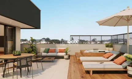 Cobertura na planta com 2 quartos 1 suíte à venda, 147 m² por R$ 1.373.640 - Portão, Curitiba/PR