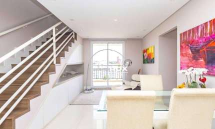 Cobertura duplex com 3 quartos 2 suítes à venda, 179 m² por R$ 1.490.000 - Bacacheri, Curitiba/PR