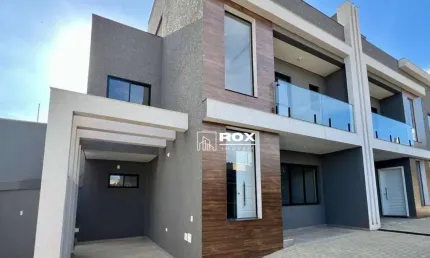 Sobrado triplex com 3 quartos 1 suite à venda, 106 m² por R$ 680.000 - Tingui, Curitiba/PR