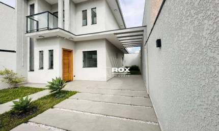 Sobrado com 3 quartos à venda, 80 m² por R$ 650.000 - Eucaliptos - Fazenda Rio Grande/PR