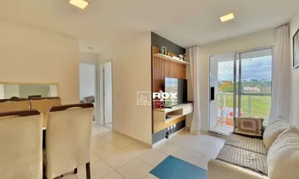 Apartamento com 2 quartos para alugar, 46 m² por R$ 1.879/mês - Atuba, Pinhais/PR