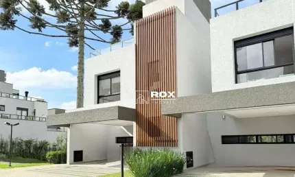 Casa nova em condomínio, 3 quartos - Santa Felicidade - Curitiba/PR
