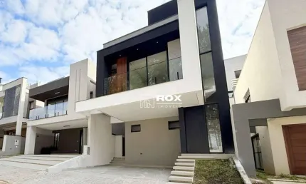 Casa nova em condomínio fechado, com 4 quartos à venda - Santa Cândida - Curitiba/PR