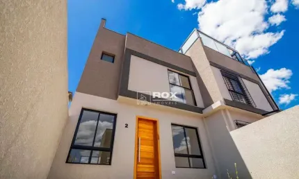 Sobrado com 3 quartos à venda, 102 m² por R$ 699.000 - Lindóia, Curitiba/PR