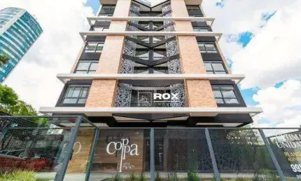 Apartamento de alto padrão novo com 3 suítes para alugar, 121 m² por R$ 10.500/mês - Mercês, Curitiba/PR