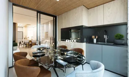 Apartamento garden com 3 quartos à venda, 115 m² por r$ 831.000 - boa vista, curitiba/pr