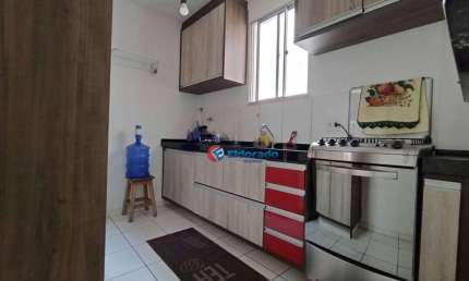 Apartamento com 2 dormitórios à venda, 49 m² por R$ 191.000,00 - Loteamento Industrial Machadinho - Americana/SP