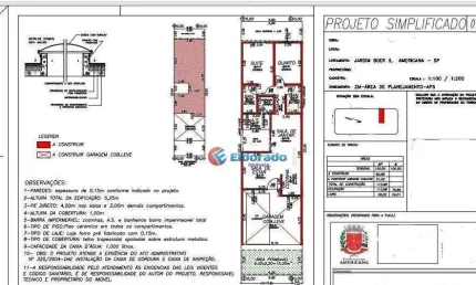 Casa com 2 dormitórios à venda, 114 m² por R$ 450.000,00 - Jardim Boer II - Americana/SP