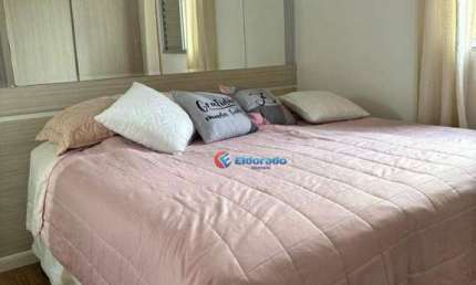 Apartamento com 3 dormitórios à venda, 54 m² por R$ 382.000,00 - Sol Nascente - Paulínia/SP