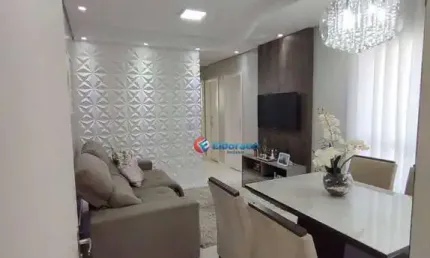 Apartamento com 2 dormitórios à venda, 49 m² por r$ 220.000,00 - jardim das laranjeiras - santa bárbara d'oeste/sp