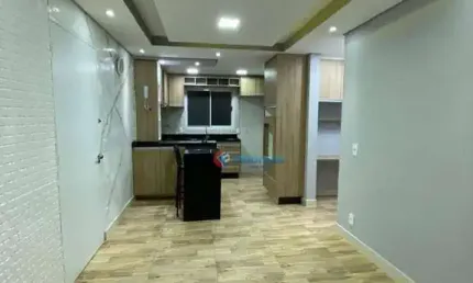 Apartamento com 3 dormitórios para alugar, 55 m² por R$ 2.063,17/ano - Residencial Real Park Sumaré - Sumaré/SP