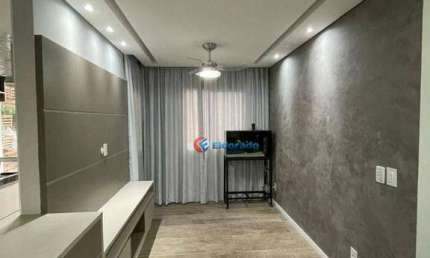 Apartamento com 2 dormitórios à venda, 53 m² por R$ 275.000,00 - Chácara Santa Antonieta (Nova Veneza) - Sumaré/SP