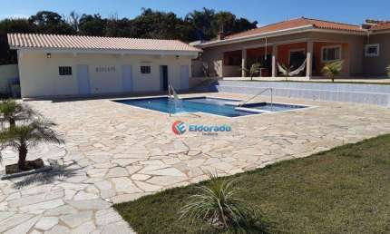 Chácara com 4 dormitórios à venda, 2100 m² por R$ 1.400.000 - Quintas II - Salto de Pirapora/São Paulo