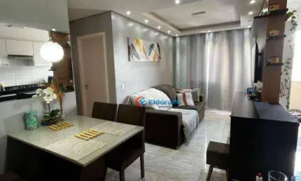Apartamento com 2 dormitórios à venda, 52 m² por R$ 260.000,00 - Chácara Santa Antonieta (Nova Veneza) - Sumaré/SP