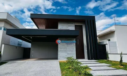 Casa com 3 quartos à venda, 236 m² por R$ 1.890.000 - Terras do Cancioneiro - Paulínia/SP