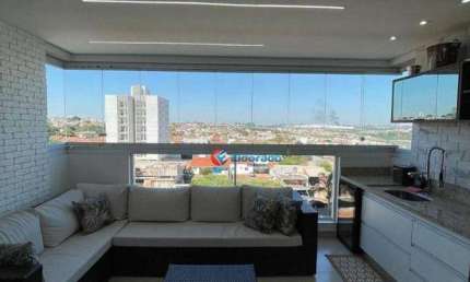 Apartamento com 3 dormitórios à venda, 124 m² por R$ 960.000,00 - Parque Gabriel - Hortolândia/SP