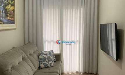 Apartamento com 2 dormitórios à venda, 60 m² por R$ 298.000,00 - Chácara Santa Antonieta (Nova Veneza) - Sumaré/SP