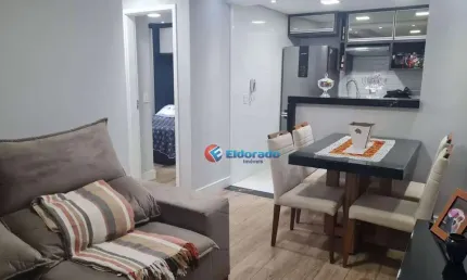 Apartamento com 2 dormitórios à venda, 43 m² por r$ 235.000,00 - jardim terramérica ii - americana/sp