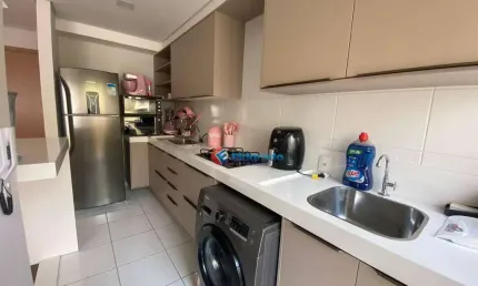 Apartamento com 2 dormitórios à venda, 56 m² por r$ 270.000,00 - chácara santa antonieta (nova veneza) - sumaré/sp