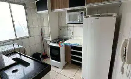 Apartamento com 2 dormitórios à venda, 43 m² por R$ 182.000,00 - Jardim Terramérica II - Americana/SP