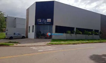 Salão para alugar, 320 m² por r$ 7.296,00/mês - jardim residencial ravagnani - sumaré/sp