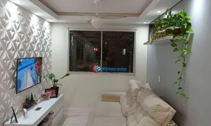 Apartamento com 2 dormitórios à venda, 45 m² por R$ 265.000,00 - Parque Yolanda (Nova Veneza) - Sumaré/SP
