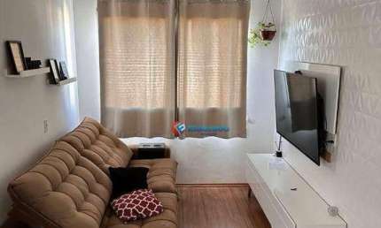 Apartamento com 2 dormitórios, 47 m² - venda por R$ 226.000,00 ou aluguel por R$ 1.790,25/mês - Parque Yolanda (Nova Veneza) - Sumaré/SP