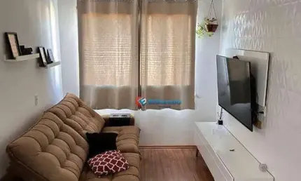 Apartamento com 2 dormitórios, 47 m² - venda por R$ 226.000,00 ou aluguel por R$ 1.790,25/mês - Parque Yolanda (Nova Veneza) - Sumaré/SP