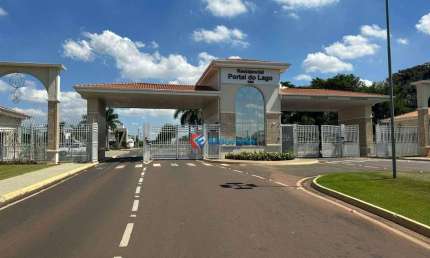 Terreno em condomínio fechado à venda na Rua Alcides Calegari, Residencial Portal do Lago, Sumaré