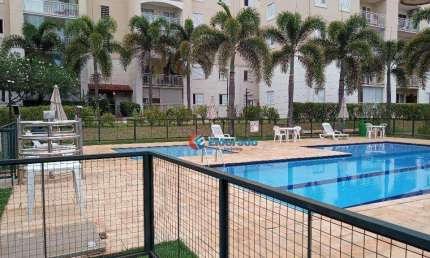 Apartamento com 3 dormitórios para alugar, 84 m² por R$ 3.820,00/mês - Vila São Francisco - Hortolândia/SP