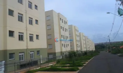 Apartamento com 2 dormitórios à venda, 48 m² por r$ 130.000,00 - loteamento jardim das estâncias - sumaré/sp