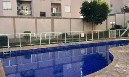 Apartamento com 2 dormitórios para alugar, 56 m² por R$ 2.551,57/mês - Jardim das Colinas - Hortolândia/SP