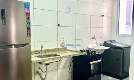 Apartamento com 2 quartos para alugar - jardim são sebastião - hortolândia/sp