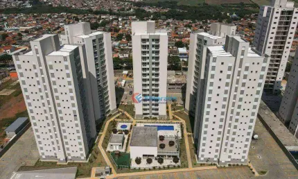 Apartamento com 2 quartos para alugar, 58 m² por r$ 2.600/mês - jardim amanda i - hortolândia/sp